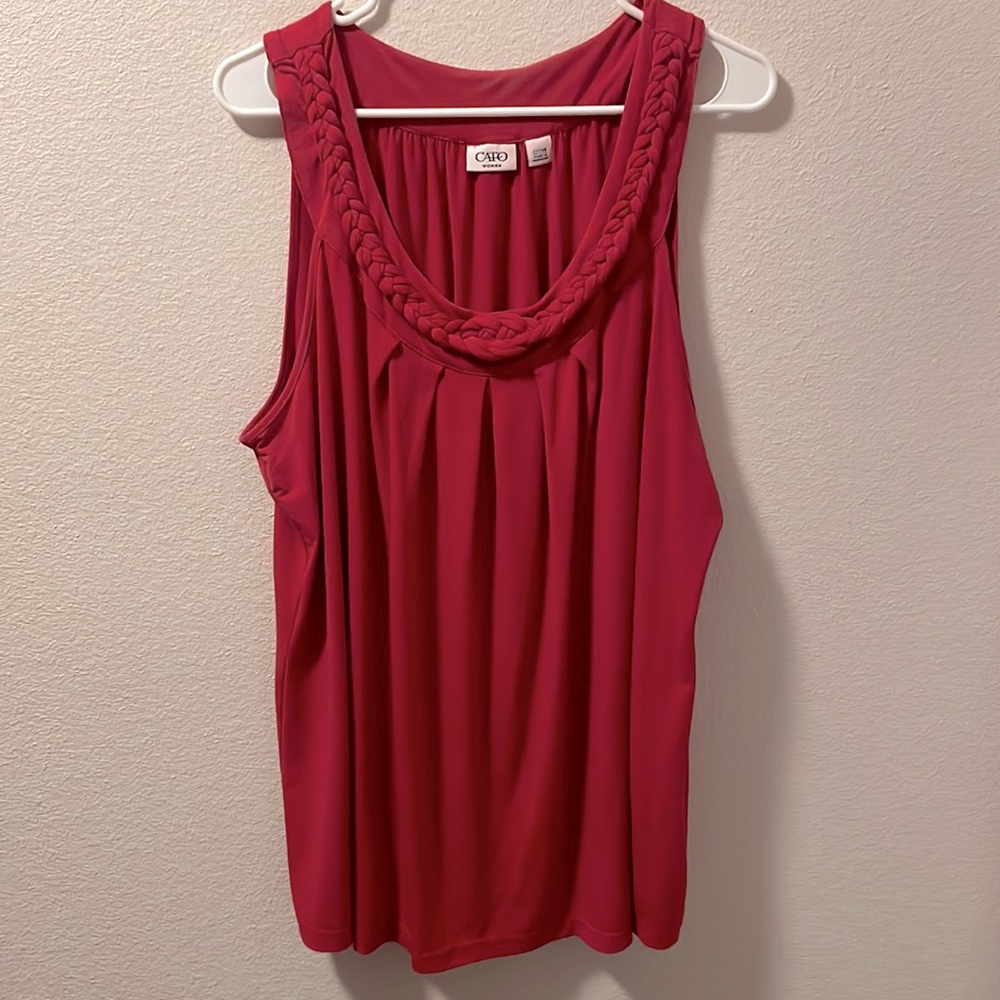 Hot pink tank